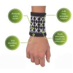  VivaFit Mgneses csuklszort turmalinnal M (15-18 cm)