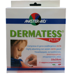  Master-Aid Dermatess Plus steril mull-lap 10  10 cm 12 db