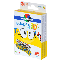  Master-Aid Quadra 3D Boys Sebtapasz 20 db