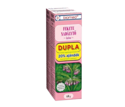  BioMed Fekete nadlyt krm DUPLA 2 X 60 g