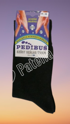 Pedibus ezst szlas zokni fekete 35-38